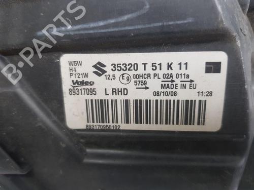 Left headlight SUZUKI SPLASH (EX) 1.2 (A5B412) | BP29292522C28