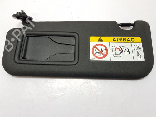 Used Left sun visor TOYOTA YARIS (_P21_, _PA1_, _PH1_) [2020-2025]  22680376