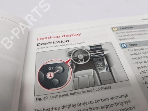 Other AUDI A4 B9 Avant (8W5, 8WD) RS4 TFSi quattro | BP30500326O1 