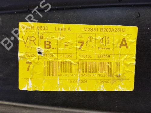 Front right window mechanism FORD FIESTA V (JH_, JD_) 1.25 16V | BP27664838C23 