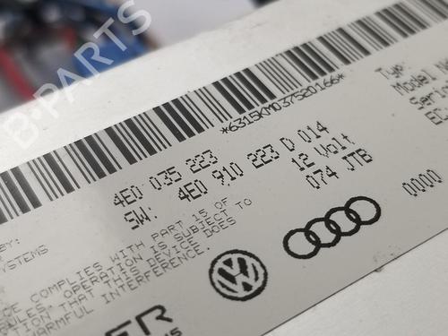 Electronic module AUDI A8 D3 (4E2, 4E8) 4.0 TDI quattro | BP29408057M83 