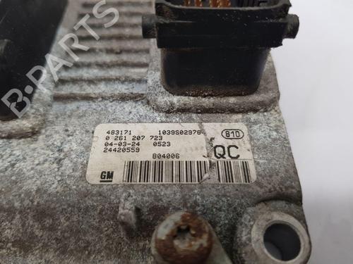 Engine control unit (ECU) VAUXHALL AGILA Mk I (A) (H00) 1.0 12V | BP31574458M57 