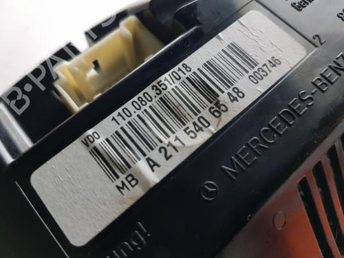 Instrument cluster MERCEDES-BENZ E-CLASS T-Model (S211) E 320 T CDI (211.222) | BP32455233C47 