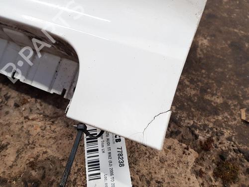 Left sideskirt AUDI TT (8J3) 2.0 TFSI | BP31365734C115 