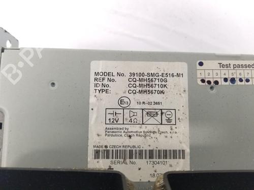 Radio HONDA CIVIC VIII Hatchback (FN, FK) 1.8 (FN1, FK2) | BP24941632E6 