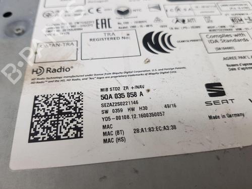 Electronic module SEAT LEON (5F1) 1.2 TSI | BP31365703M83 