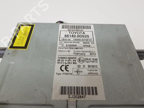 Electronic module TOYOTA YARIS (_P13_) 1.3 (NSP130_, NSP130) | BP31282746M83 