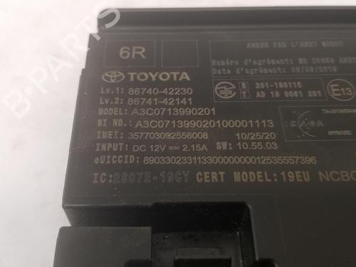 Electronic module TOYOTA RAV 4 V (_A5_, _H5_) 2.5 Hybrid AWD (AXAH54, AXAL54) | BP40187500M83 - Image 2