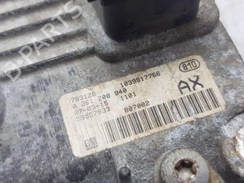 Engine control unit (ECU) VAUXHALL CORSA Mk III (D) (S07) 1.2 (L08) | BP30891547M57 
