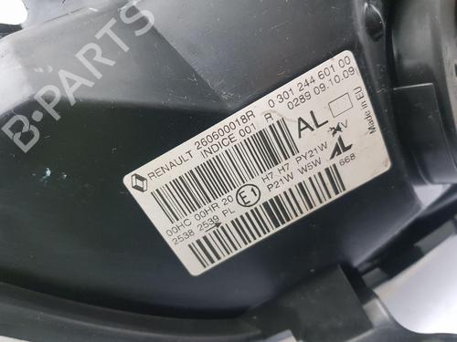 Left headlight RENAULT MEGANE III Hatchback (BZ0/1_, B3_) 1.5 dCi (BZ09, BZ0D, BZ1W, BZ29, BZ14) | BP32509728C28 