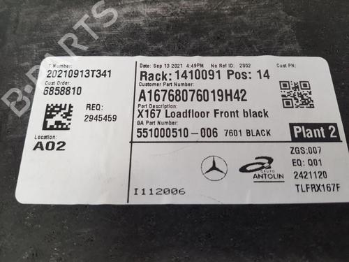 Luggage compartment floor MERCEDES-BENZ GLS (X167)  | BP29755906I33