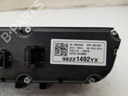 Climate control OPEL CROSSLAND X / CROSSLAND (P17, P2QO) 1.2 (75) | BP22204507I5 