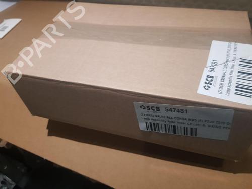 Left tailgate light OPEL CORSA F (P2JO) 1.2 (68) | BP22676477C79