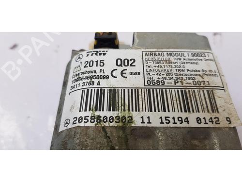 Knekollisjonspute MERCEDES-BENZ C-CLASS T-Model (S205) C 220 BlueTEC / d (205.204) | BP27455556C50 