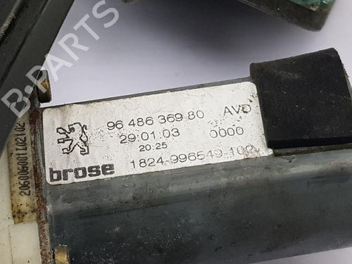Front right window mechanism PEUGEOT 206 CC (2D) 1.6 16V (2DNFUF, 2DNFUR) | BP29620638C23 