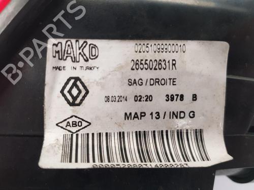 Right taillight RENAULT CLIO IV (BH_) 1.5 dCi 90 | BP22204348C35 