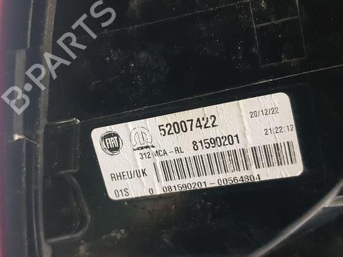 Right taillight FIAT 500 (312_) 1.0 Mild Hybrid (312.AYD1B) | BP30914817C35 