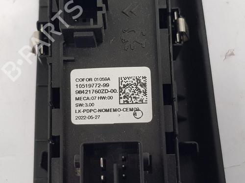 Right front window switch OPEL CORSA F (P2JO) CORSA-e (68) | BP30500263I26 