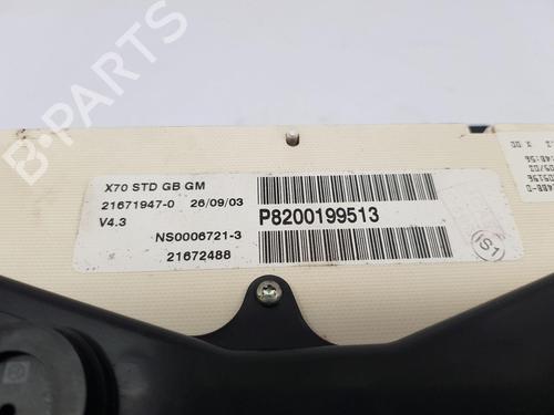 Instrument cluster VAUXHALL MOVANO Mk I (A) Van (X70) 2.5 CDTI (FD) | BP29316044C47 