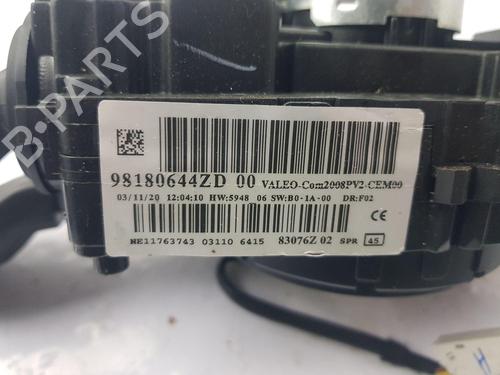 Steering column stalk PEUGEOT 308 Hatchback Van (LB_) 1.5 BlueHDi 130 (LBYHZP) | BP39137795I23 - Image 5