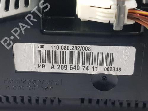 Compteur de vitesse MERCEDES-BENZ CLK Convertible (A209) CLK 240 (209.461) | BP30891827C47