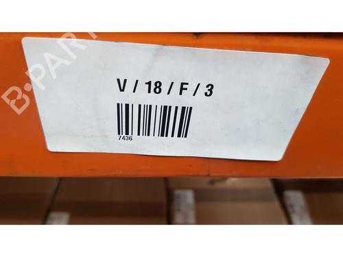 Front right lock FORD MONDEO III (B5Y)  | BP26692687C97 