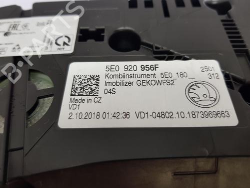 Instrument cluster SKODA OCTAVIA III (5E3, NL3, NR3) 2.0 TSI RS | BP29343270C47 