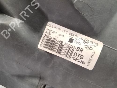 Right headlight NISSAN NOTE (E11, NE11) 1.4 | BP28800234C29 