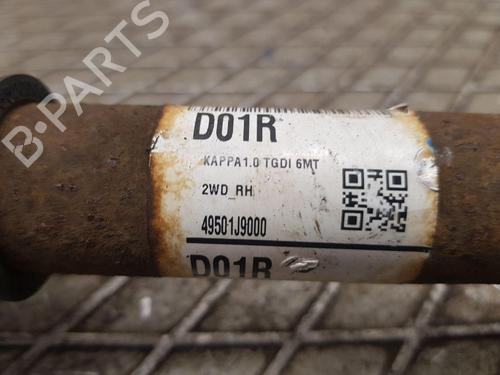 Right front driveshaft HYUNDAI KONA (OS, OSE, OSI) 1.0 T-GDi | BP29597833M39 