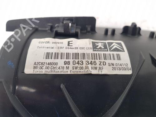 Radio PEUGEOT 308 I (4A_, 4C_) 1.6 HDi | BP22663595E6 