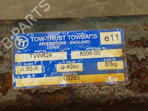 Tow ball/Mechanism VW CADDY III Box Body/MPV (2KA, 2KH, 2CA, 2CH) 1.6 TDI | BP27920531C141 