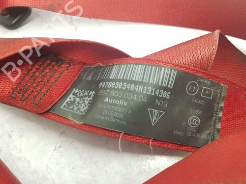Front right seatbelt PORSCHE 911 (997) 3.6 Turbo | BP35795588I25  - Image 6