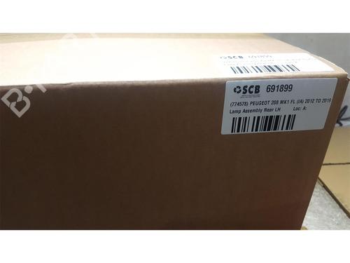 Left taillight PEUGEOT 208 I (CA_, CC_) 1.6 BlueHDi 100 | BP23182817C34 