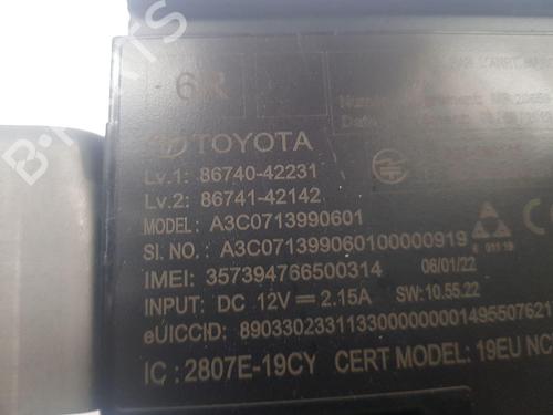 Electronic module TOYOTA RAV 4 V (_A5_, _H5_) 2.5 Hybrid AWD (AXAH54, AXAL54) | BP36241007M83 - Image 2