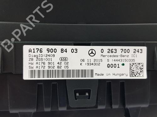Instrument cluster MERCEDES-BENZ A-CLASS (W176) A 200 CDI / d (176.008) | BP29642154C47 
