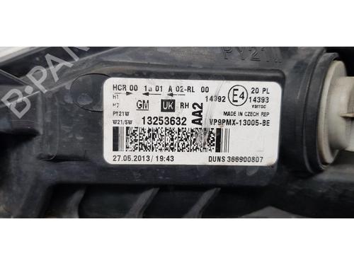 Højre forlygte VAUXHALL MERIVA Mk II (B) (S10) 1.4 | BP27530373C29 