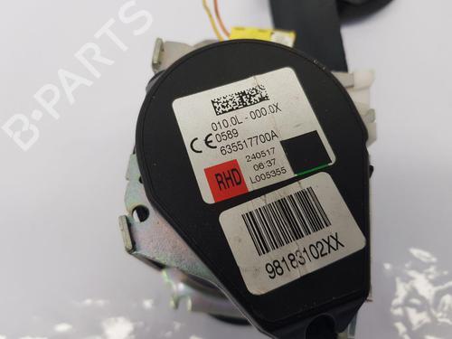 Front left seatbelt CITROËN C3 III (SX) 1.2 VTi 82 | BP29514373I26 