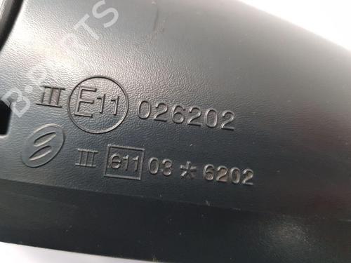 Left mirror NISSAN QASHQAI / QASHQAI +2 I (J10, NJ10, JJ10E)  | BP22675932C26 