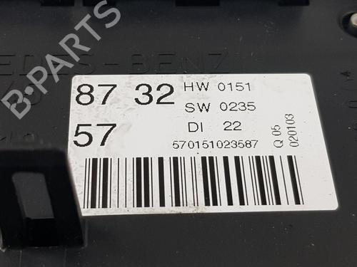 Electronic module MERCEDES-BENZ M-CLASS (W163) ML 270 CDI (163.113) | BP29900476M83