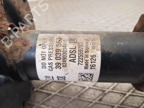 Left front shock absorber VAUXHALL ASTRA Mk VII (K) (B16) 1.0 | BP25883383M16