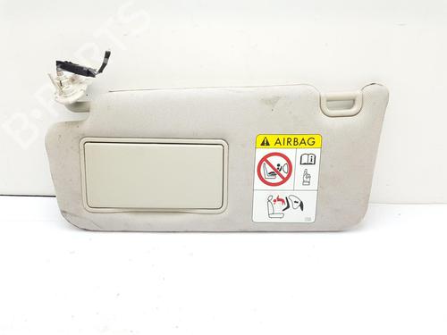 Left sun visor SUBARU OUTBACK (BT) 2.5 AWD (BT9KL, BT9LL, BT11A, BT12A, BT13A) | BP22773166I1 