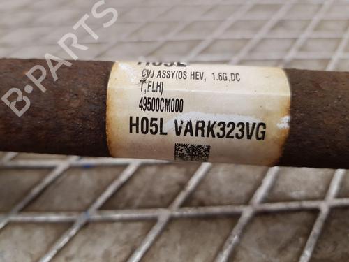 Left front driveshaft HYUNDAI KONA (OS, OSE, OSI) 1.6 GDi Hybrid | BP30184678M38