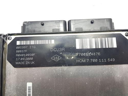 Engine control unit (ECU) RENAULT KANGOO (KC0/1_) D 65 1.9 (KC0E, KC02, KC0J, KC0N) | BP30976757M57 