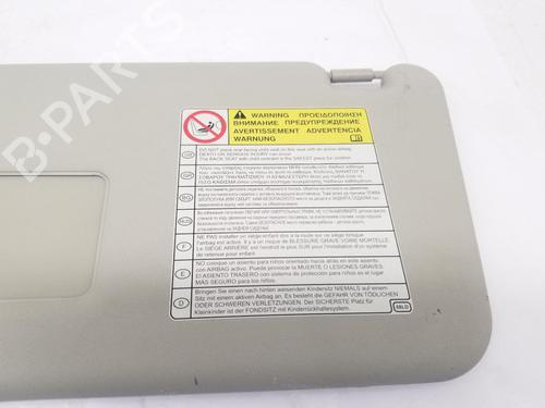 Left sun visor SUZUKI SWIFT IV (FZ, NZ) 1.2 (AZH412, ZC72S) | BP39988314I1 - Image 3