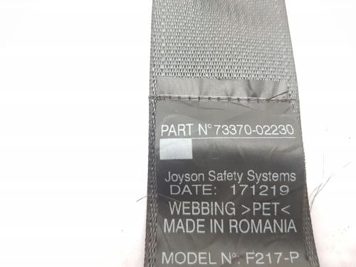 Rear left seatbelt TOYOTA COROLLA Hatchback (_E21_, _EA1_, _EH1_) 1.8 Hybrid (ZWE211, ZWE219) | BP29641849I29 