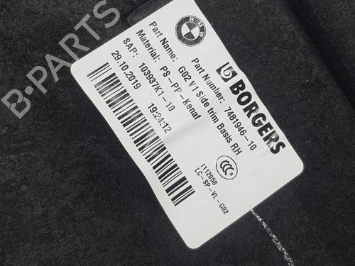 Kofferbakbekleding BMW X4 (G02, F98) xDrive M40 d | BP30840026I3