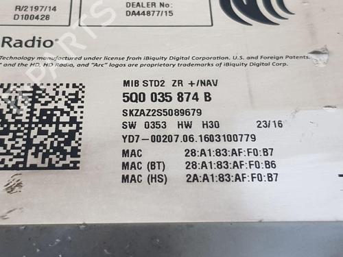 Electronic module SKODA OCTAVIA III Combi (5E5, 5E6) 1.6 TDI | BP29408173M83 