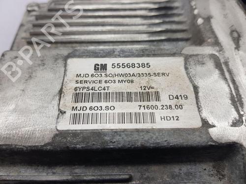 Engine control unit (ECU) VAUXHALL CORSA Mk III (D) (S07) 1.3 CDTI (L08) | BP30948586M57