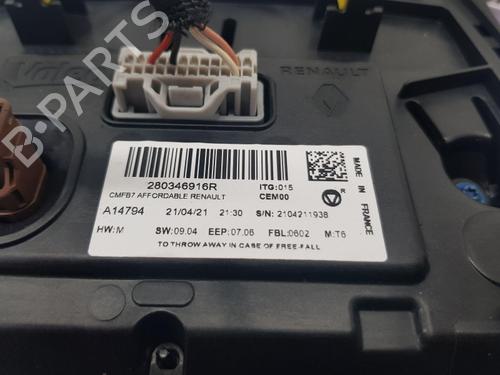 Display monitor RENAULT CLIO V (B7_) 1.0 TCe 90 (B7MT) | BP40610118C48 - Image 3