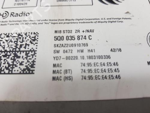 Electronic module SKODA OCTAVIA III (5E3, NL3, NR3) 2.0 TSI RS | BP28120113M83 